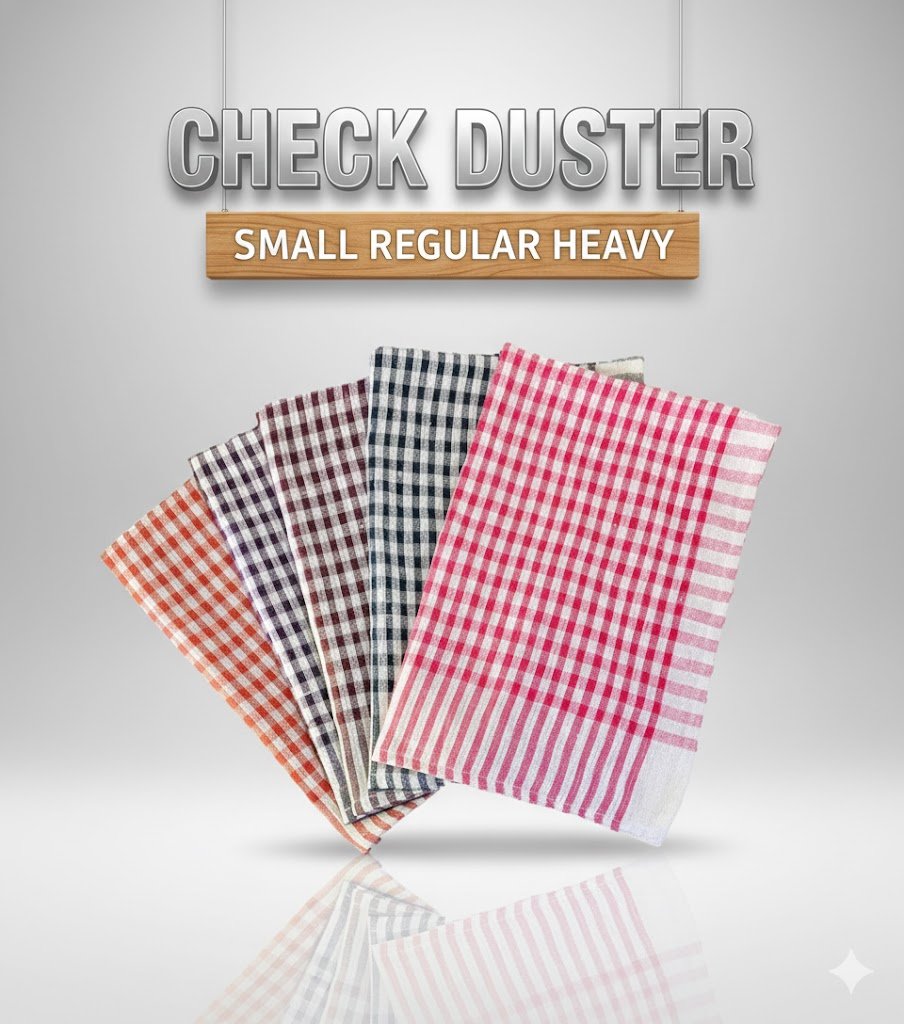 Check Duster Small regular Heavy(Pack of 5)
