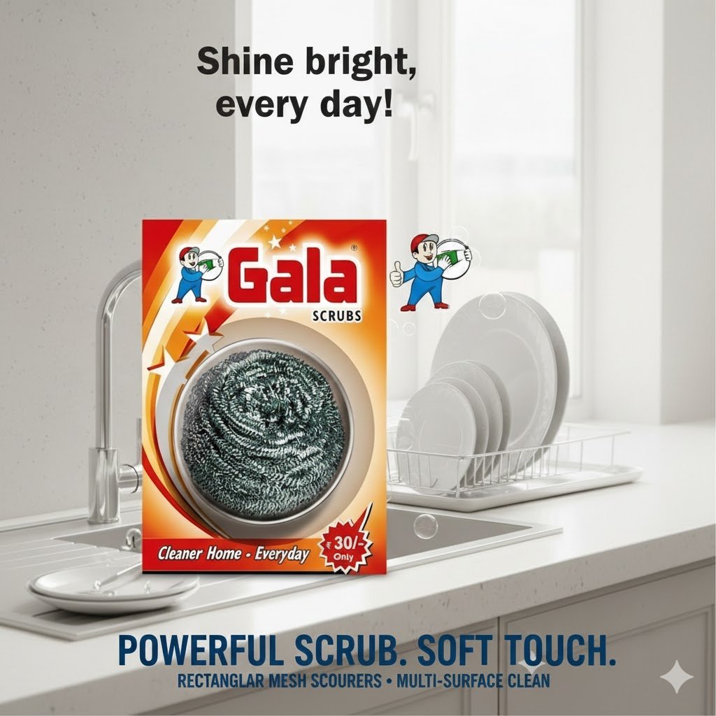 Gala Steel Scrubber Round