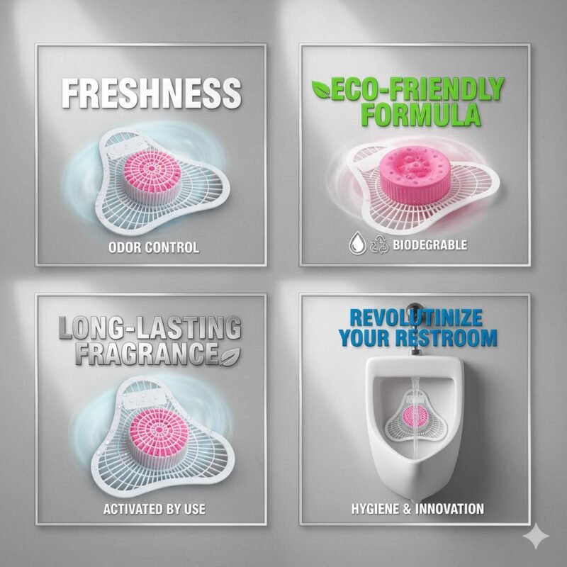 urinal Screen Cube(Pack of 4)