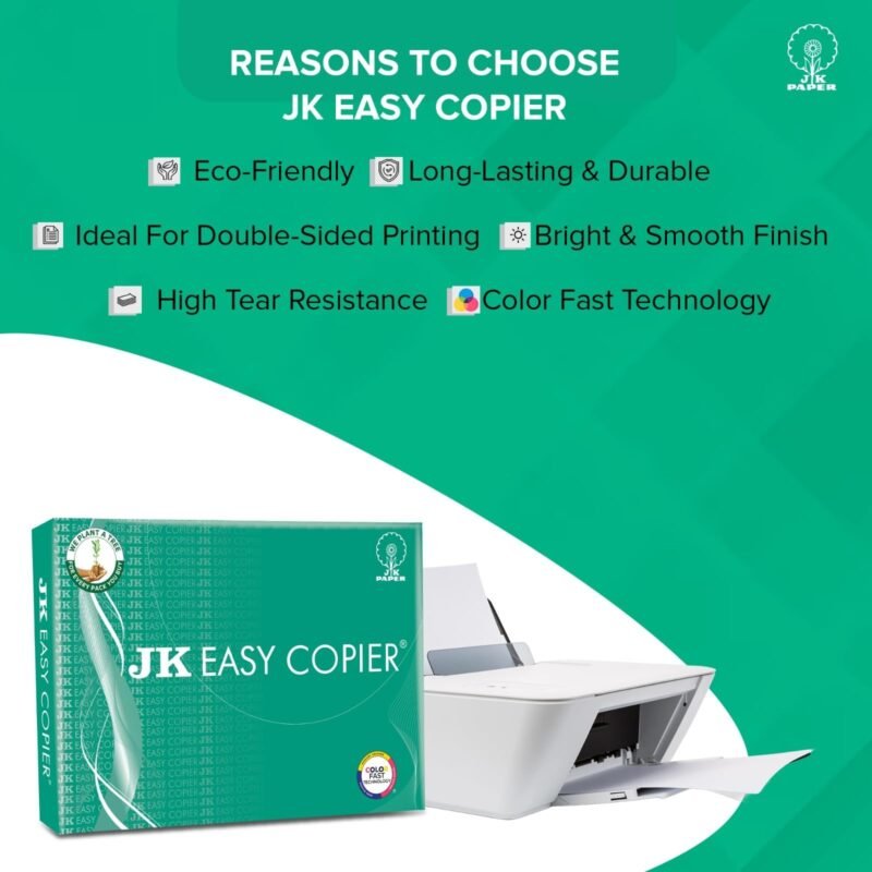 A4 JK Easy paper copier-70GSM Single pack with 500 sheets