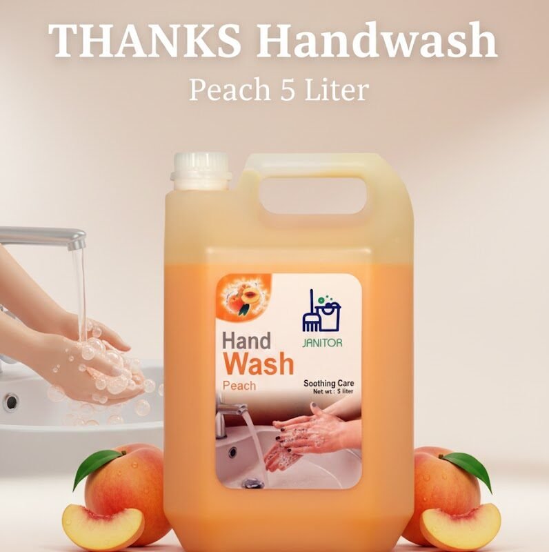 Thanks Handwash Peach 5liter