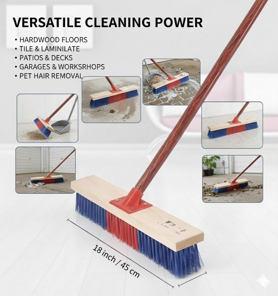 Wooden Brush 18 Inch - Image 2