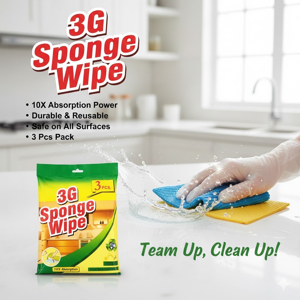 3G spone wipe