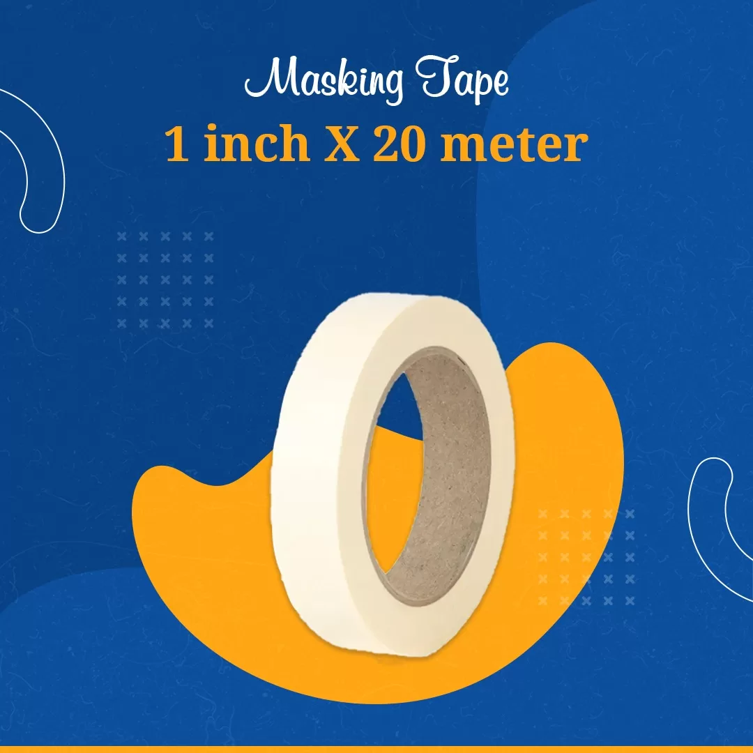 Masking Tape 1 inch (pack of 24pcs)