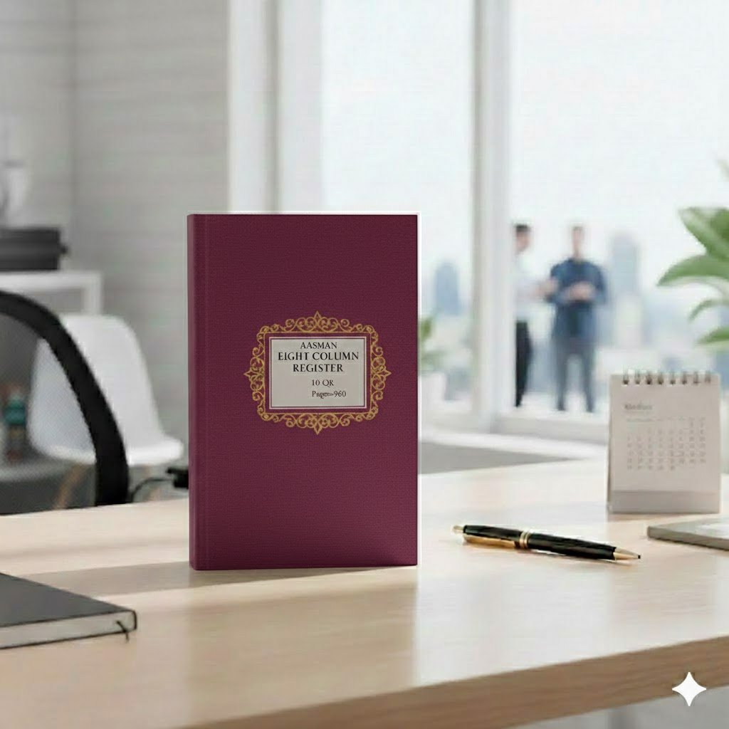 Aasman Eight Colum Register 10 QR, Pages-960