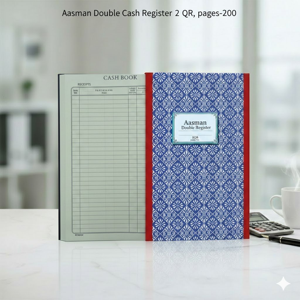 Aasman Double Cash Register 2 QR, pages-200