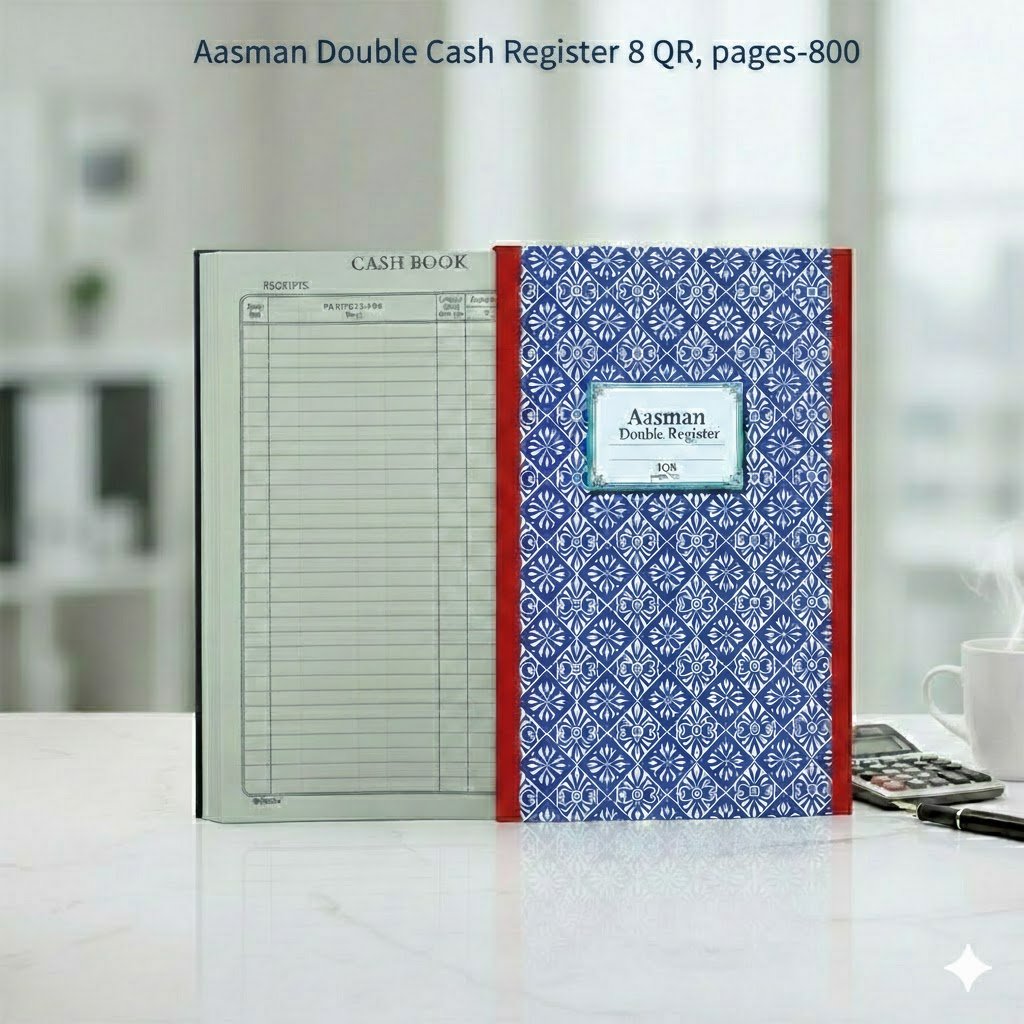 Aasman Double Cash Register 8 QR, pages-800