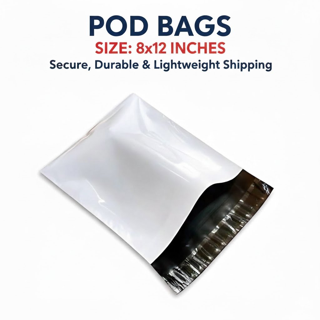 POD Bag (Size-8x12) pack of 50 pcs