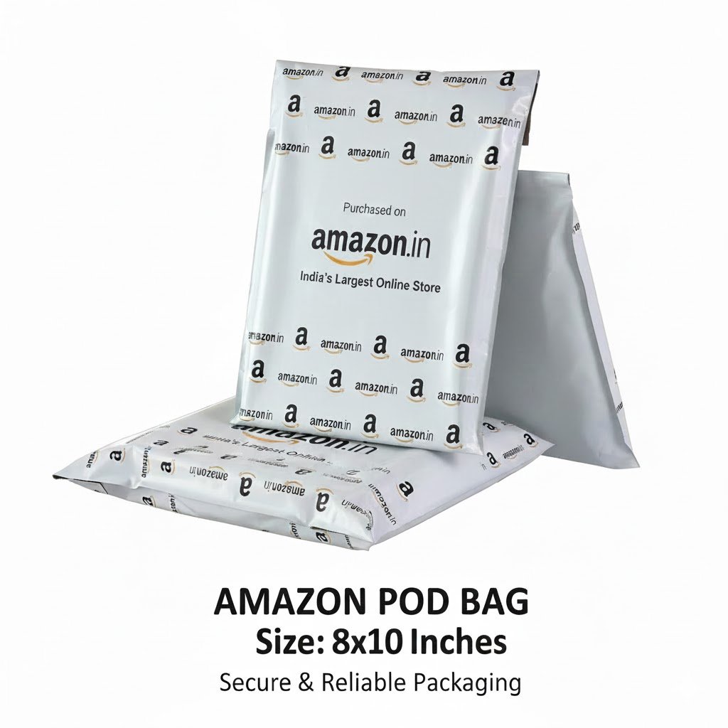 Amazon Bag (Size-8x10), Pack of 50 pcs