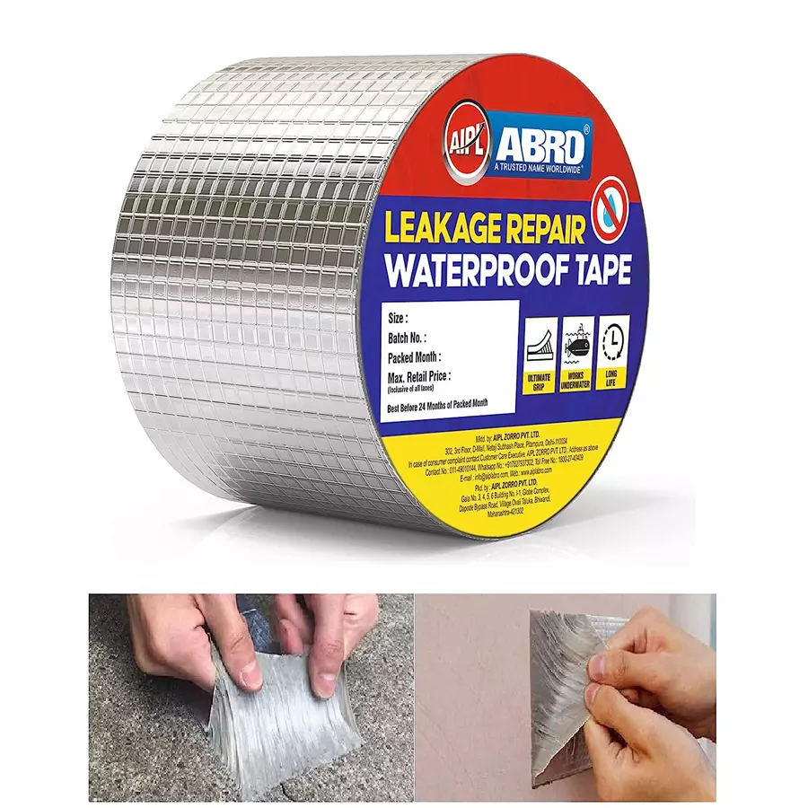 AIPL WPT-505 New Silver Aluminium, Rubber Floor Tape