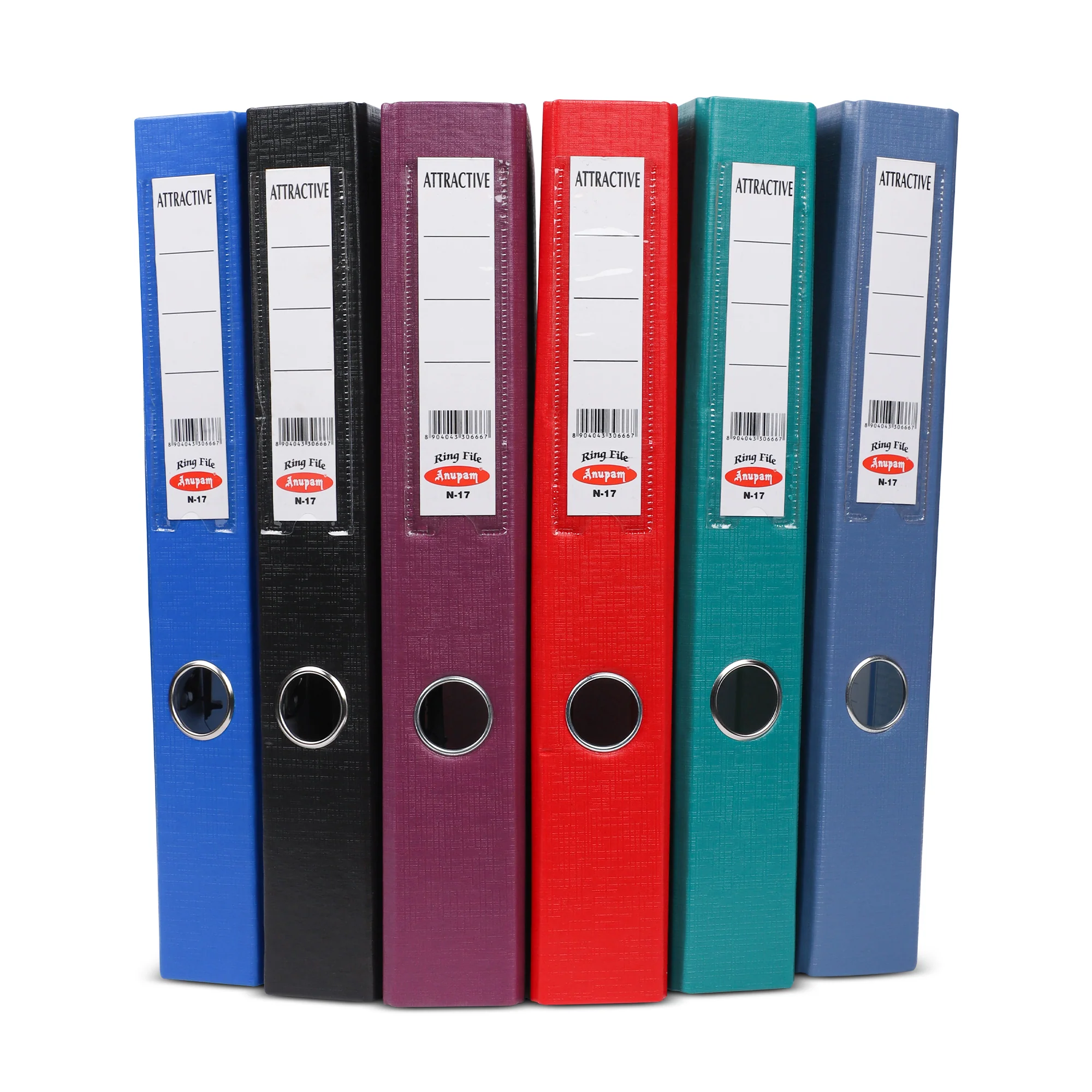 Anupam Attractive Lever File-(Pack of 4)