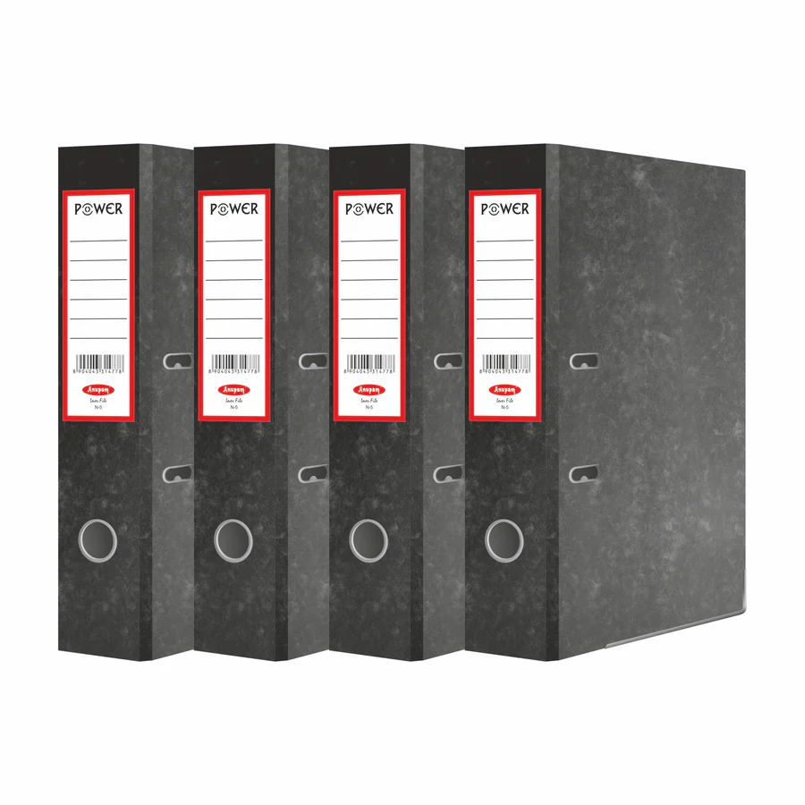 Anupam Power Box File N-5(Pack of 4)