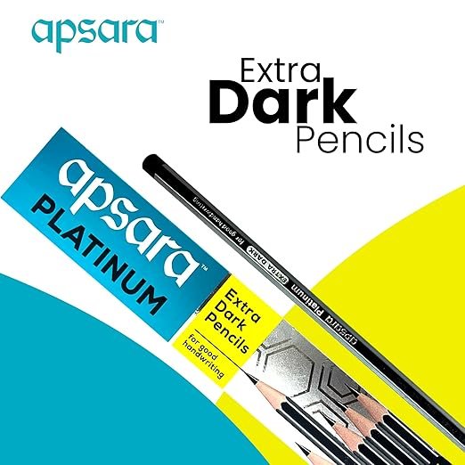 Apsara Pencils Box(Single pack with 10pencils)