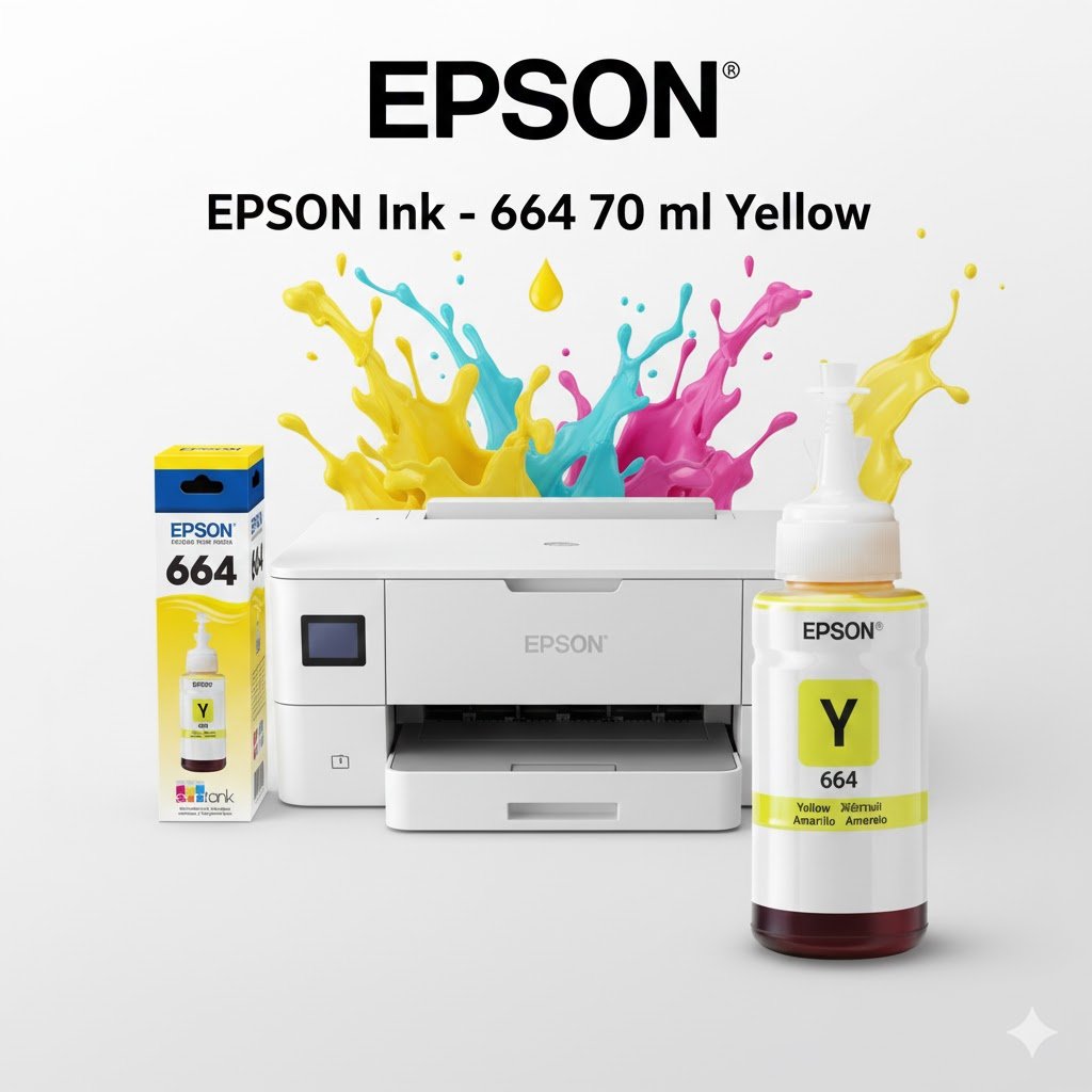 EPSON Ink - 664 70 ml Yellow