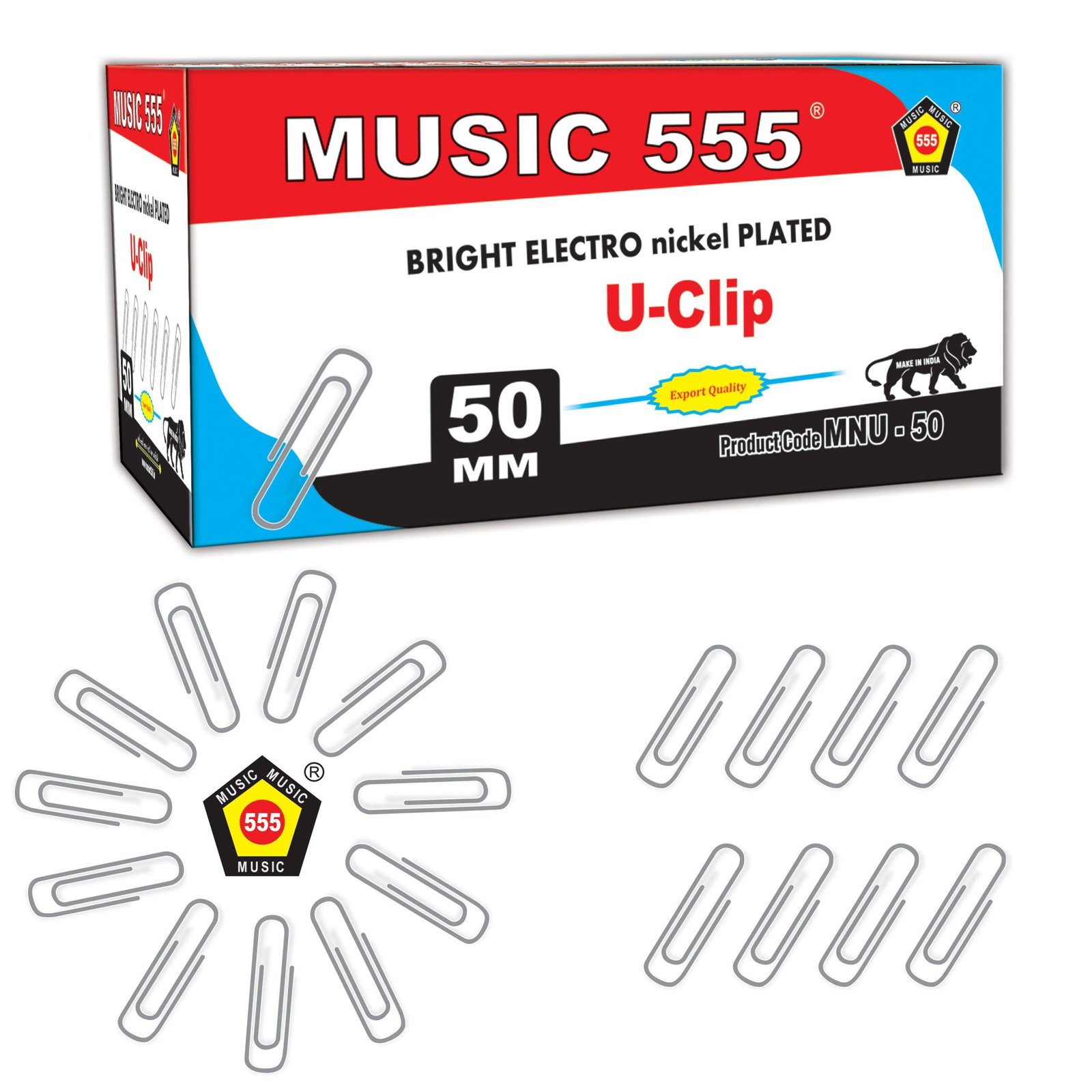 Music 555 Bright Nickel Plated 50mm