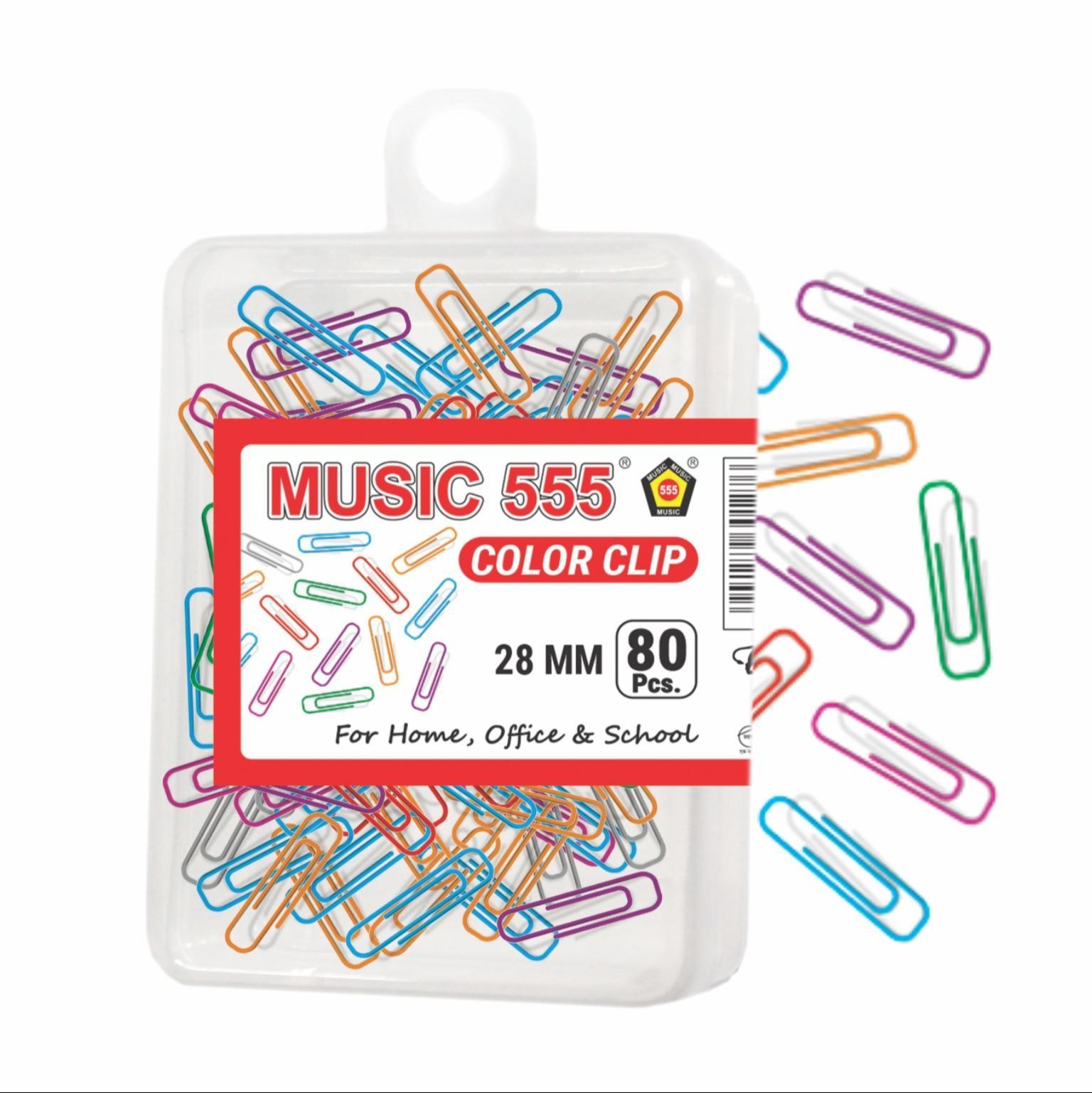 Music 555 Colour U-Clip (28mm)