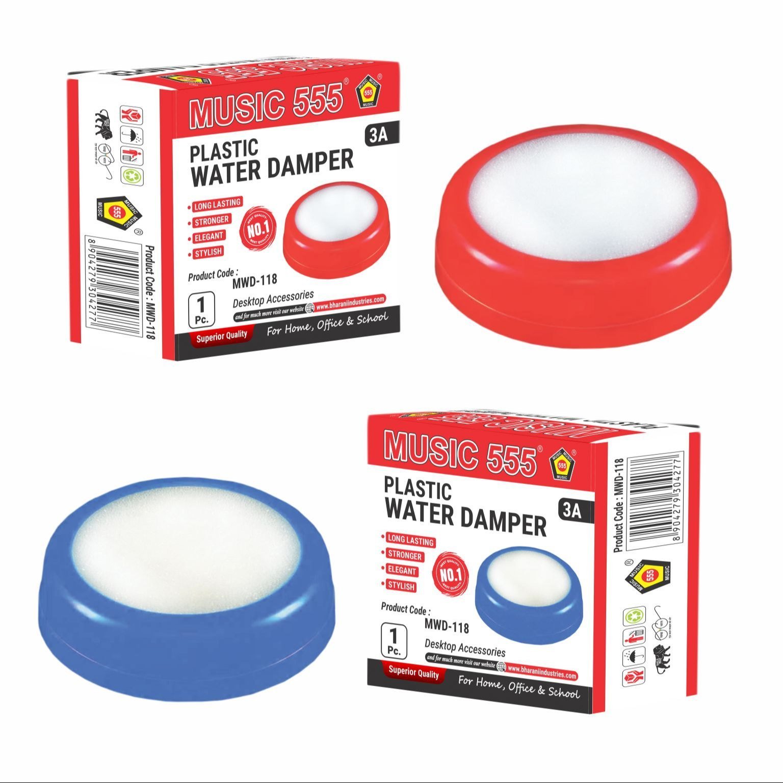 Music 555 Plastic Damper single - Image 2