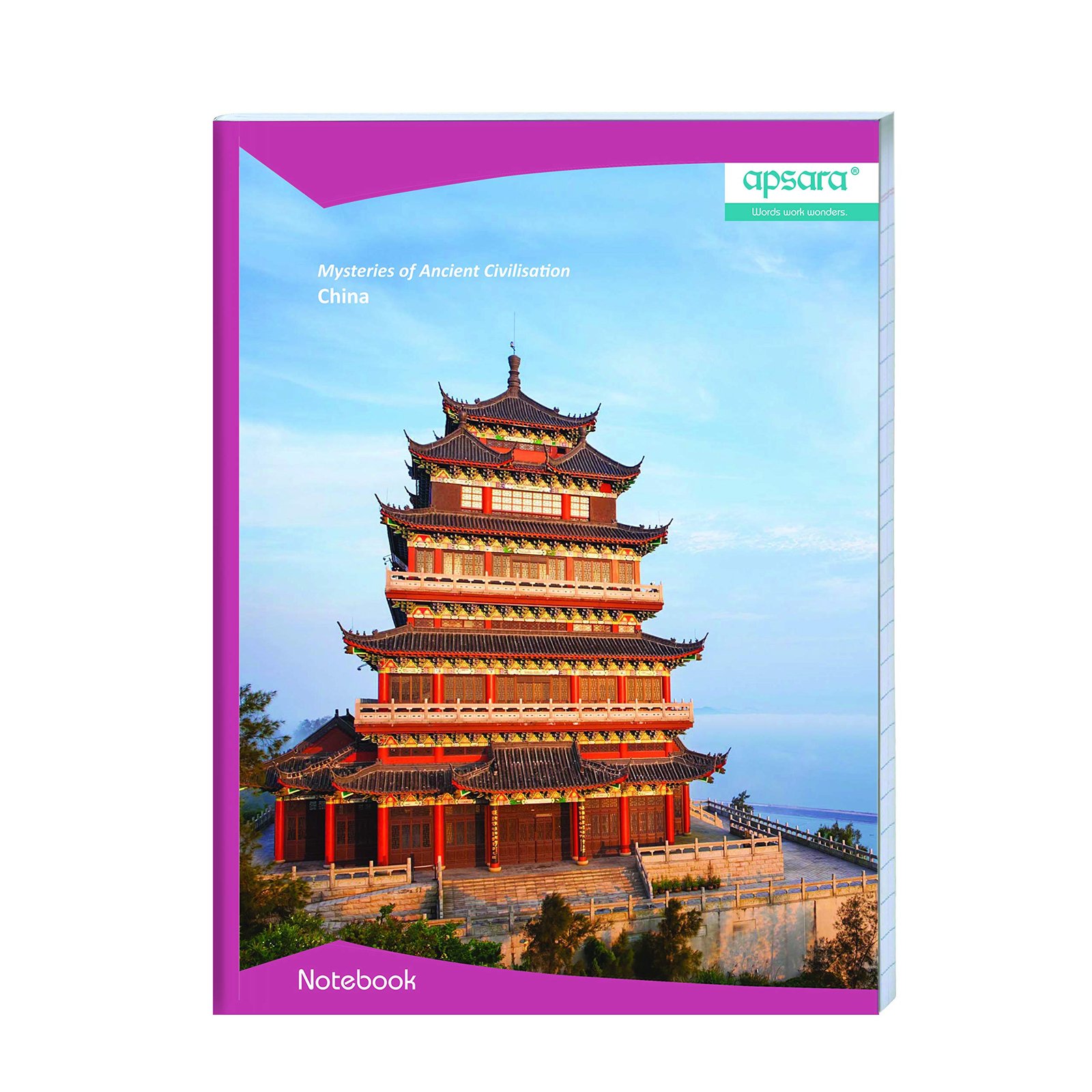 Apsara Notebook 140 Pages(pack of 6 pcs)