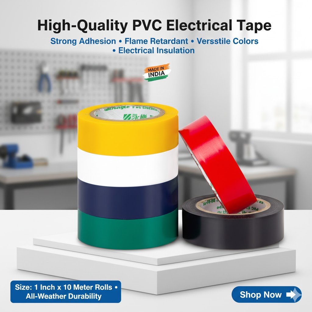 PVC Tape (pack of 12pcs)