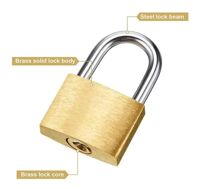 Meibao Imitation Copper Lock 25mm single - Image 2