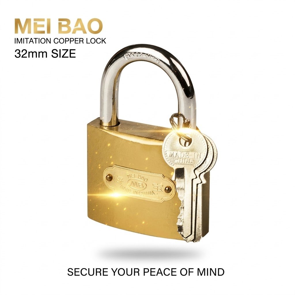 Meibao Imitation Copper Lock 32mm