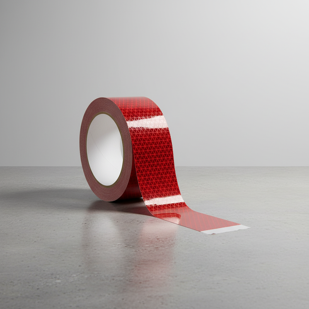 Red reflective tape single pcs - Image 3